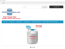 Tablet Screenshot of plastictankmart.com